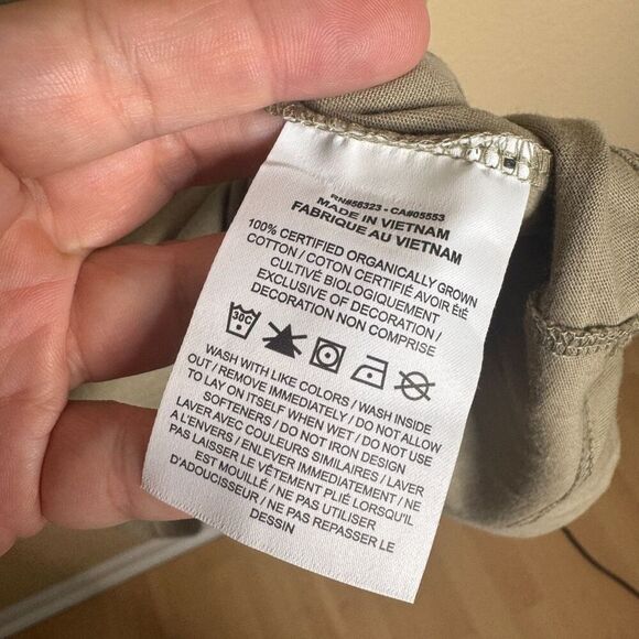 Nike Sportswear Icon Clash T-Shirt Dress Womens 1X Khaki Active Wear Drawstring - Picture 7 of 10